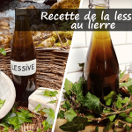 lessive maison avec du lierre