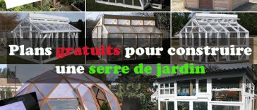 Plans gratuits pour construire une serre de jardin
