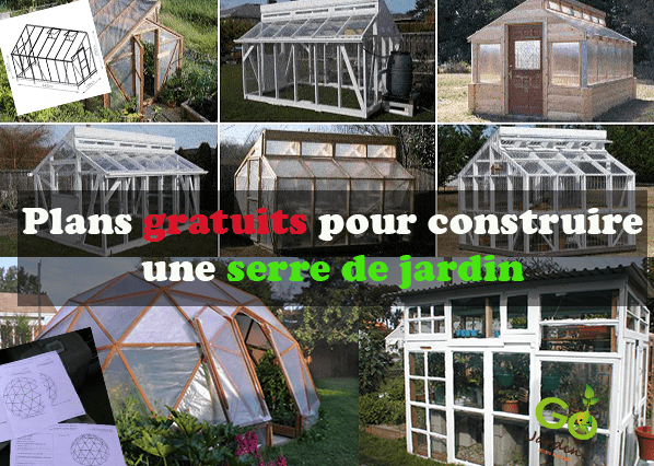 Plans gratuits pour construire une serre de jardin