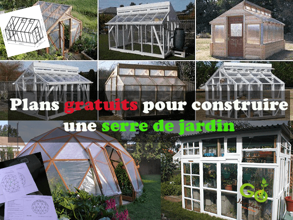 Plans gratuits pour construire une serre de jardin