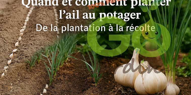 Quand et comment planter l’ail au potager : calendrier, étapes ...
