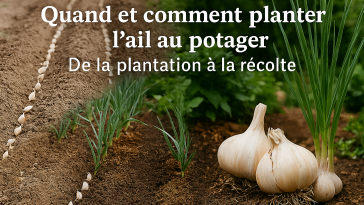 Quand et comment planter l’ail au potager – de la plantation à la récolte