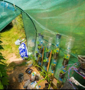 Fabriquer système goutte à goutte avec plusieurs bouteilles
