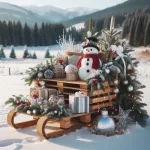 Comment fabriquer un traîneau en palette pour Noël