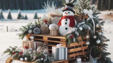 Comment fabriquer un traîneau en palette pour Noël