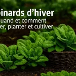 Épinards d’hiver – Quand et comment semer, planter et cultiver
