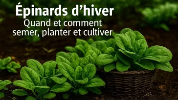 Épinards d’hiver – Quand et comment semer, planter et cultiver