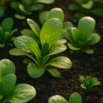 quand semer la mâche et comment la récolter. Mache entretien hiver.