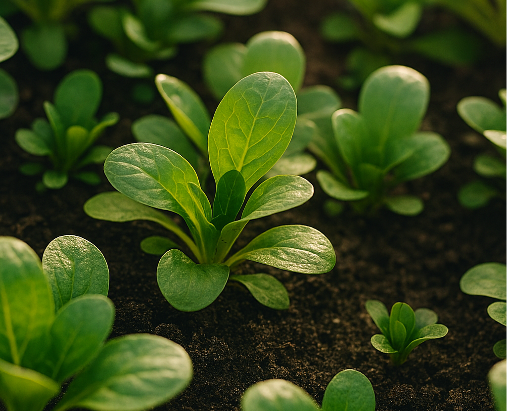 quand semer la mâche et comment la récolter. Mache entretien hiver.