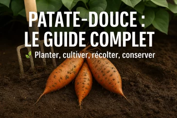 Patate-douce cultivée et récoltée au potager : guide complet 2026 pour planter, entretenir et réussir sa culture